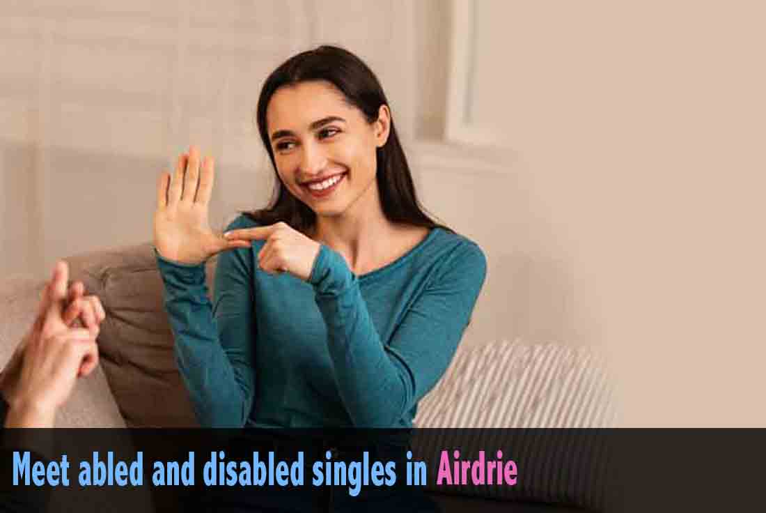 Find disabled singles in Airdrie