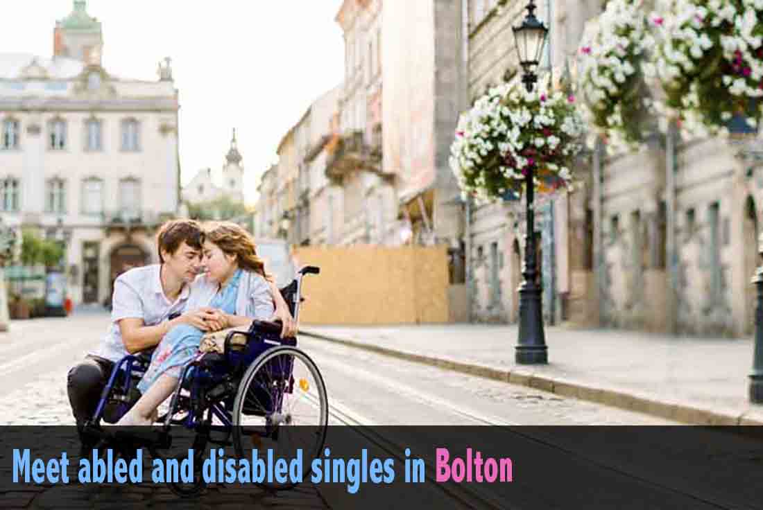 Find disabled singles in Bolton