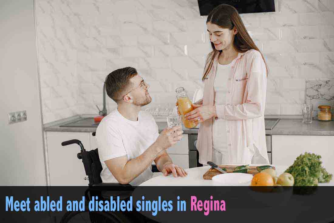 Find disabled singles in Regina